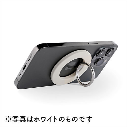 LEPLUS スマートフォン 汎用 スマートフォンリング Grip Ring pitari ベージュ LP-SMRG07BG /l_画像3