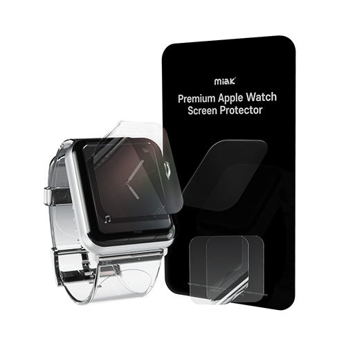 まとめ得 miak セルフヒーリング 液晶保護フィルム for Apple Watch SE/6/5/4 40 (2枚入り) MA22176AW x [2個] /l_画像1