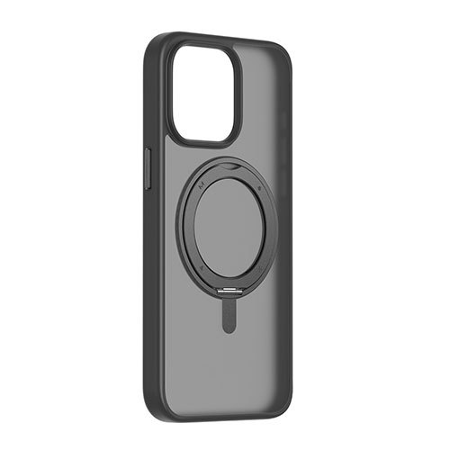 MOMAX モーマックス ROLLER MagSafe対応360°リングスタンドケース for iPhone 15 Pro ブラック MM25531i15PR /l_画像2