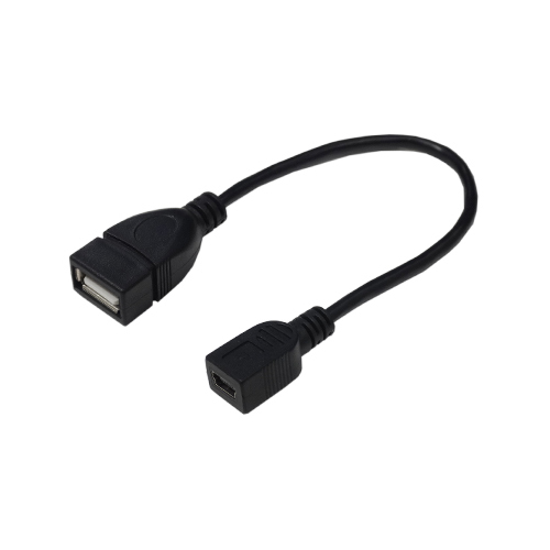 まとめ得 変換名人 USBケーブル20 A(メス) to mini(メス) USBAB/M5B20 x [4個] /l_画像1