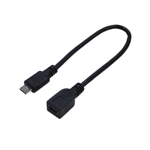 まとめ得 変換名人 USBケーブル20 micro(オス)to mini(メス) USBMCA/M5B20F x [4個] /l_画像1