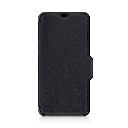 まとめ得 ITSKINS Hybrid Folio Leather for iPhone 13 mini/12 mini [Black with real leather] AP2N-HYBRF-BKRL x [2個] /l