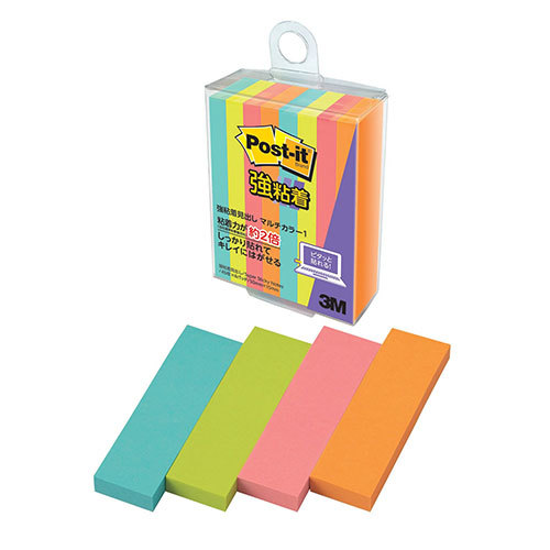 【10個セット】 3M Post-it ポストイット 強粘着見出し マルチカラー1 3M-700SS-MC-1X10 /l_画像1