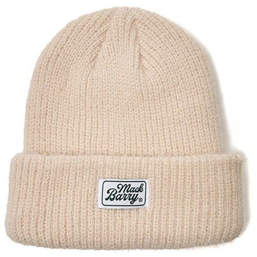 MACK BARRYmak Bally [BEANIE( Beanie )] CLASSIC LABEL SOFT CANDY BEANIE ivory MCBRY70764 /l