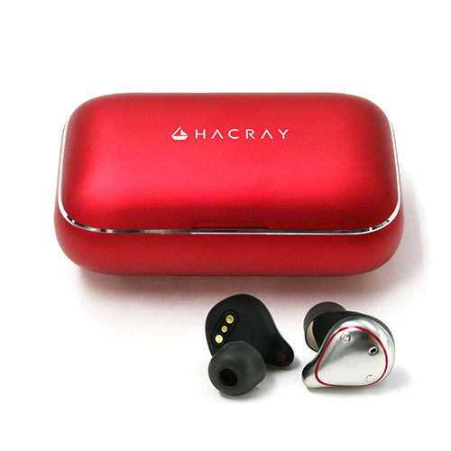 まとめ得 HACRAY　W1 True wireless earphones　Red HR16370 x [2個] /l