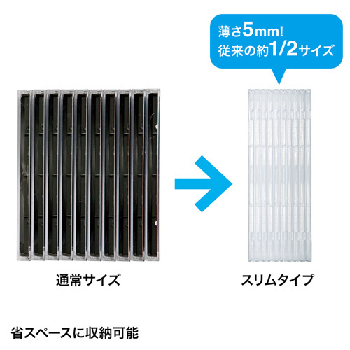 まとめ得 サンワサプライ DVD・CDケース(クリア) FCD-11C x [3個] /l_画像3