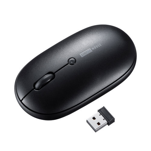  Sanwa Supply quiet sound wireless mouse ( black ) MA-WR187BK /l