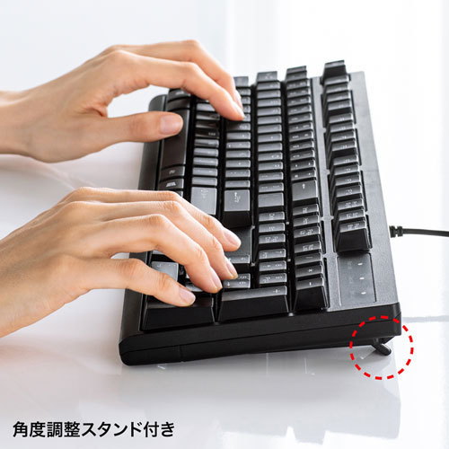 まとめ得 サンワサプライ 英語PS/2キーボード SKB-E5PBK x [2個] /l_画像6