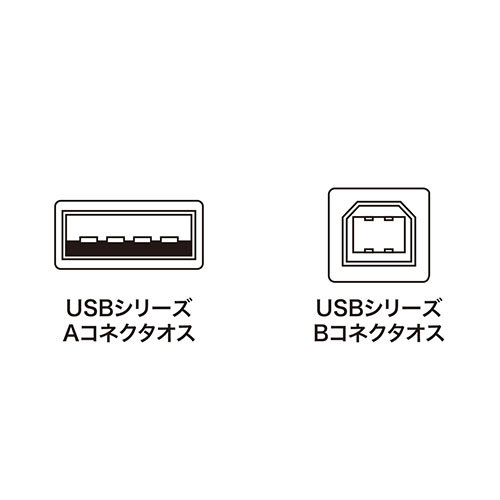 まとめ得 サンワサプライ USB2.0ケーブル KU20-2BKK2 x [3個] /l_画像2