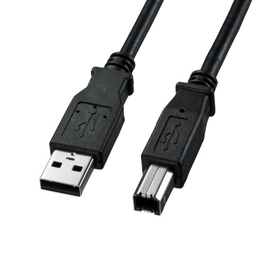 まとめ得 サンワサプライ USB2.0ケーブル 1m PC99規格 KU20-1BKK2 x [3個] /l_画像1