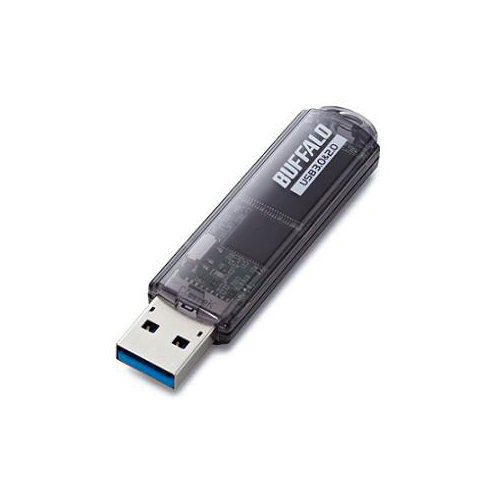 まとめ得 BUFFALO バッファロー USBメモリ USB3.0対応「ライトプロテクト機能」搭載モデル RUF3-C32GA-BK x [2個] /l_画像1