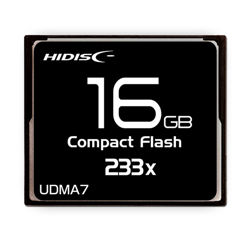 HIDISC CFカード 16GB 233x Read35MB/s MLCチップ搭載 HDCF16G233XJP3 /l_画像1