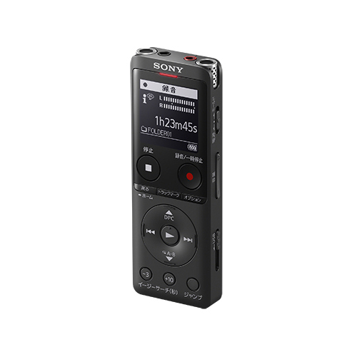 SONY Sony stereo IC recorder 4GB memory built-in black wide FM correspondence ICD-UX570F-B /l