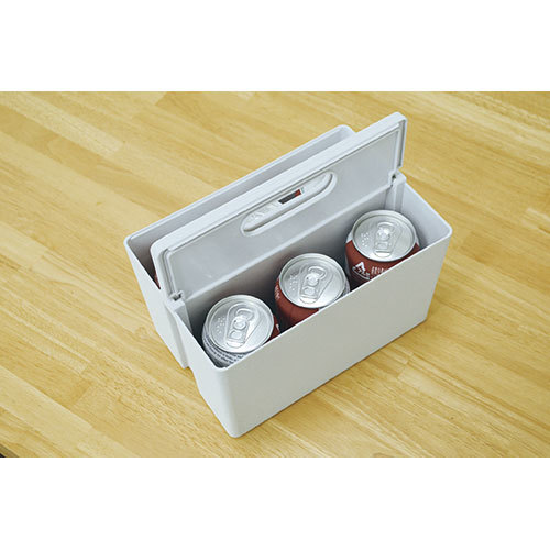 日東 かるコン レギュラー 便利な収納ボックス ホワイト KCR-WH /l_画像2