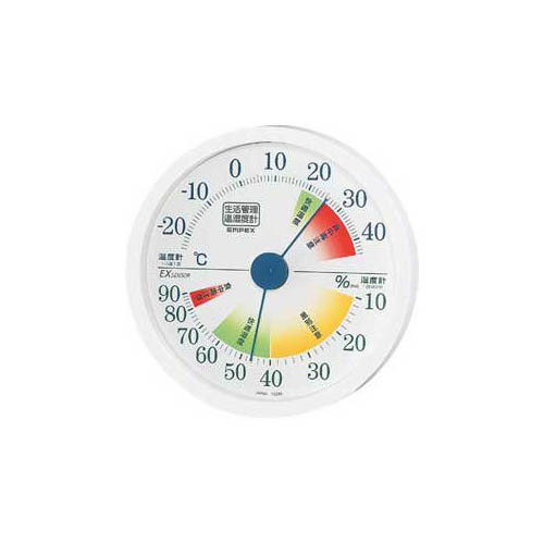 まとめ得 EMPEX 生活管理 温度・湿度計 壁掛用 TM-2441 ホワイト x [2個] /l_画像1