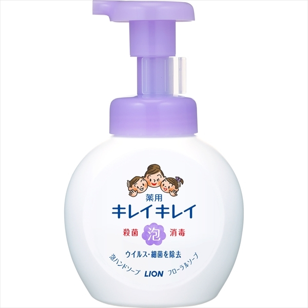 まとめ得 キレイキレイ薬用泡ハンドソープ　フローラルソープの香り　ポンプ２５０ｍｌ 　 ハンドソープ x [8個] /h_画像1