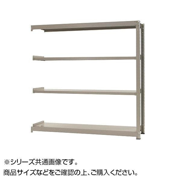 中量ラック　耐荷重300kgタイプ　連結　間口1500×奥行600×高さ2400mm　4段　ニューアイボリー /a