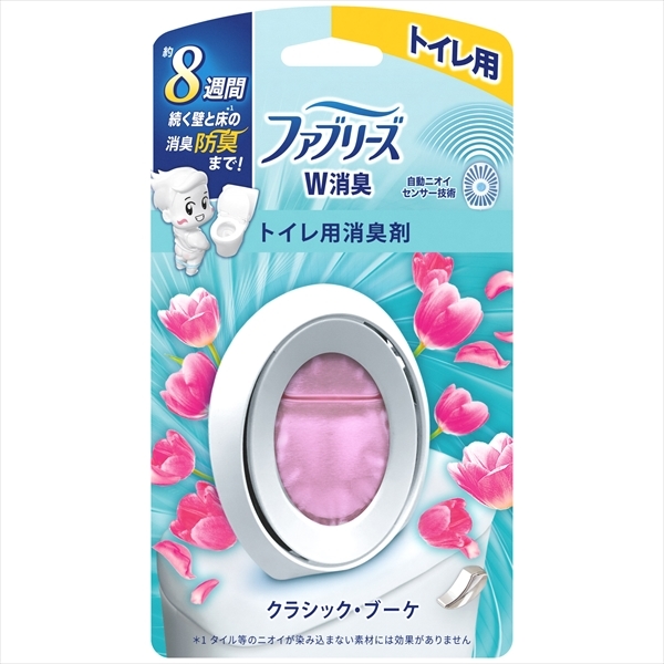 まとめ得 ファブリーズＷ消臭　トイレ用消臭剤　クラシック・ブーケ 　 Ｐ＆Ｇ 　 芳香剤・トイレ用 x [15個] /h_画像1