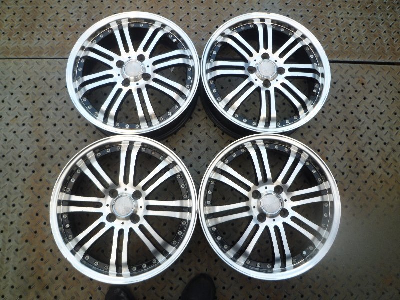 １６X５J　BLONKS　アルミホイル　4本　セット　中古　軽自動車！！！_画像1