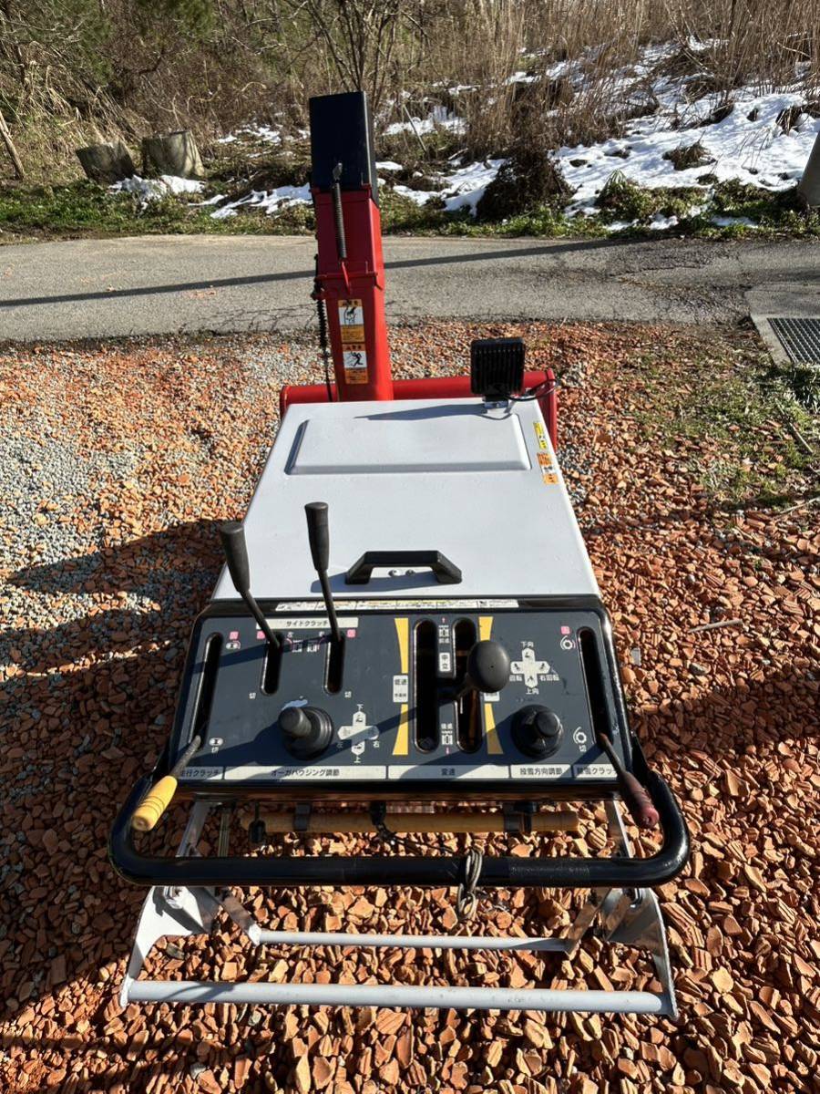 ワード除雪機SSA109VYディーゼルエンジン単気筒10馬力!中古実働 ワード除雪機SSA109VYディーゼルエンジン単気筒10馬力!中古実働