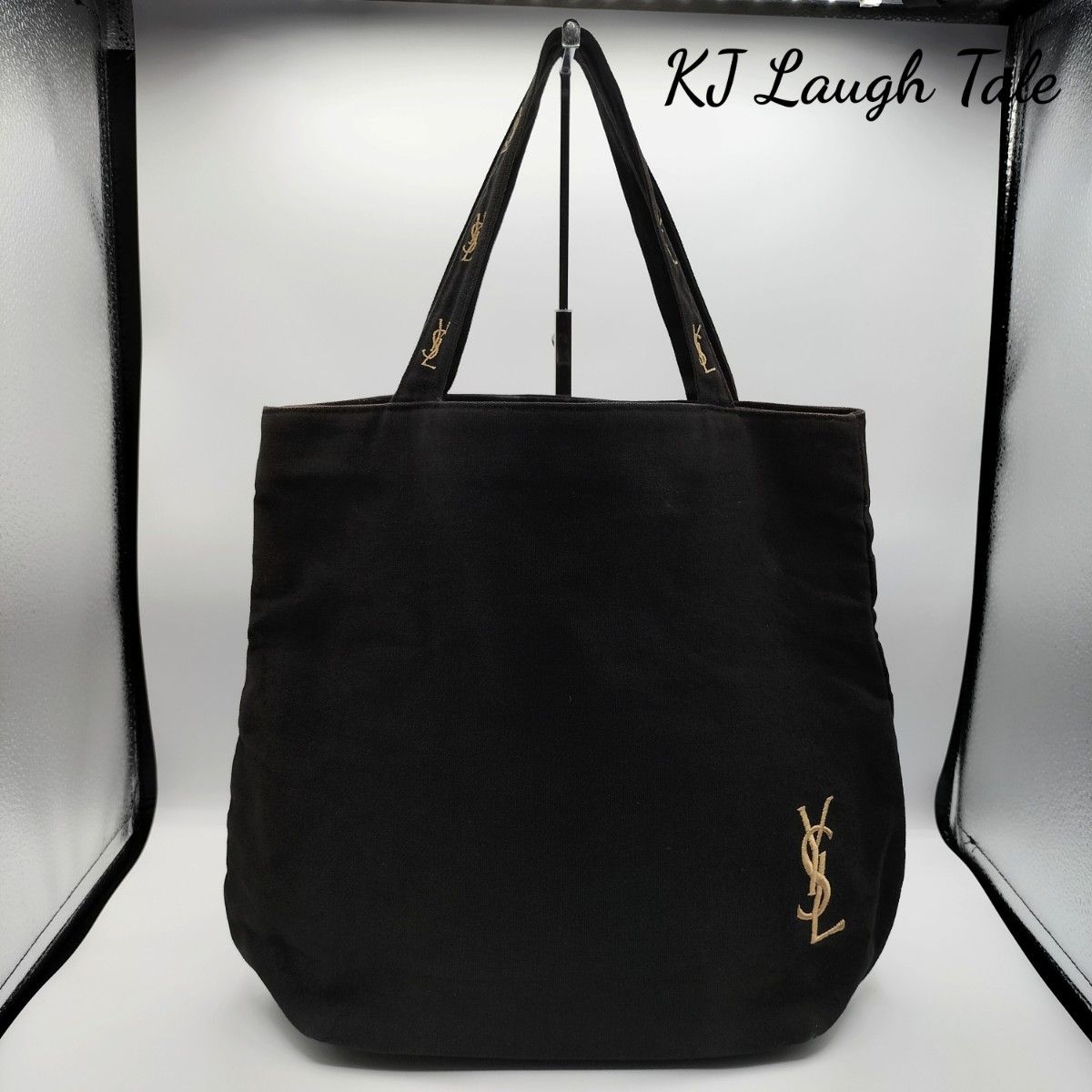 Yves Saint Laurent YSL イブサンローラン トートバッグ ブラック 美品