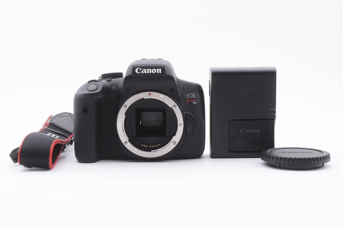 【美品】 Canon キヤノン EOS kiss X8i ボディ デジタル一眼レフカメラ 【動作確認済み】 #996_画像1