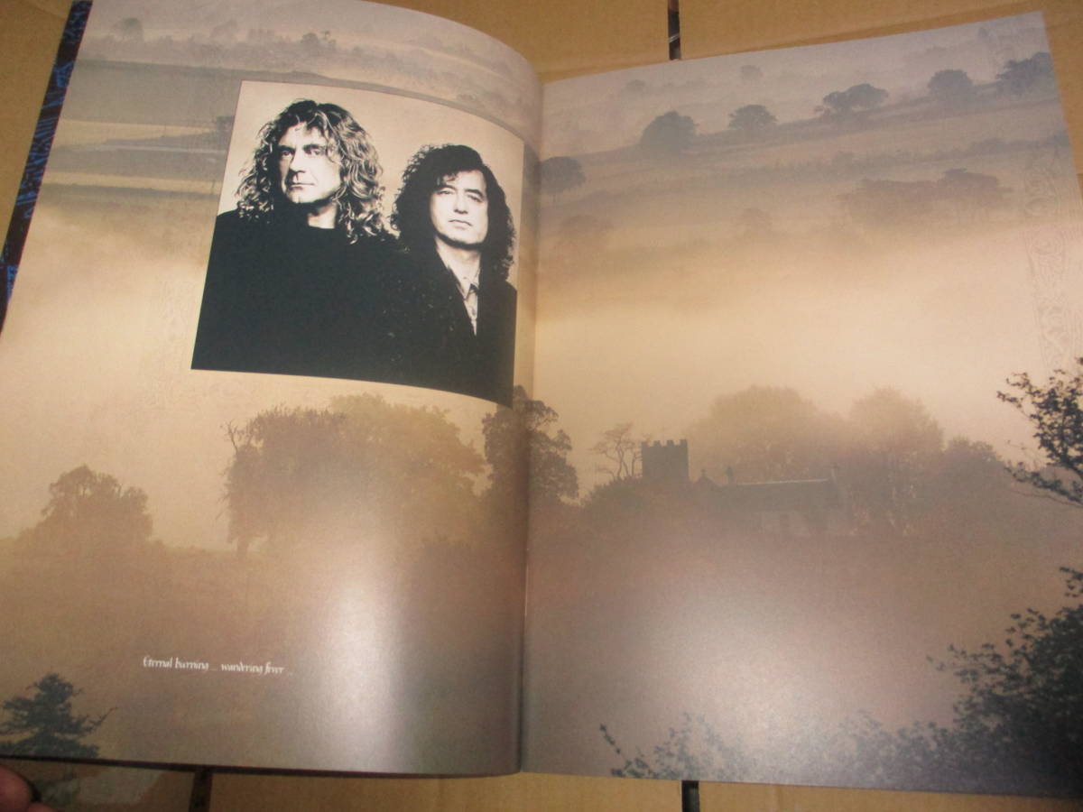 ツアー・パンフレット Jimmy Page & Robert Plant ジミー・ペイジ＆ロバート・プラント 1995年 JAPAN TOUR の画像6