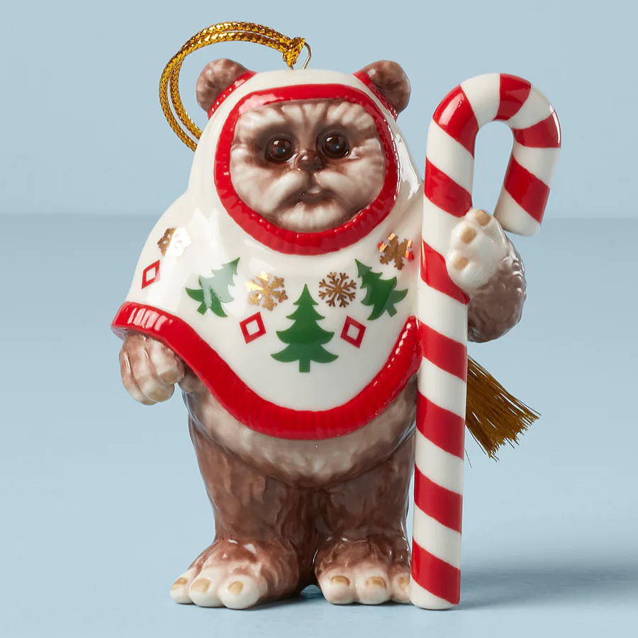  Disney Ewok Star * War zLENOX ornament (2023) [Ewok Ornament] LENOX company 2023 year new goods 