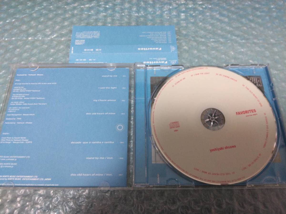 送料込即決　大沢誉志幸CD「Favorites」大澤誉志幸2004年インディーズ盤/sorte-001帯付中古_画像3
