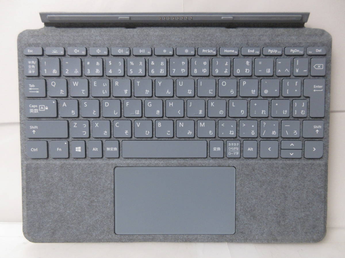 展示品 マイクロソフト　Surface Go Signature タイプカバー KCU-00059 アイスブルー AE_画像1