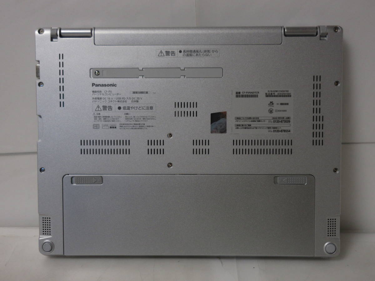 Panasonic　Let's note FV4 CF-FV4ADTCR [シルバー] 展示美品1年保証　2023年夏モデル　14型　EX_画像6