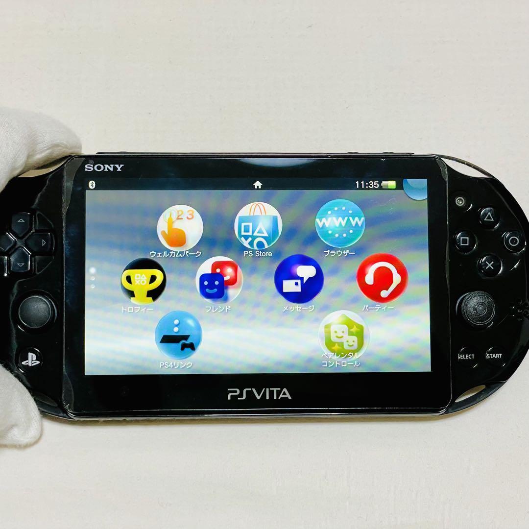 中古 SONY PS Vita 本体 稼動品】PCH-2000 WI-FIモデル ソフト1本付