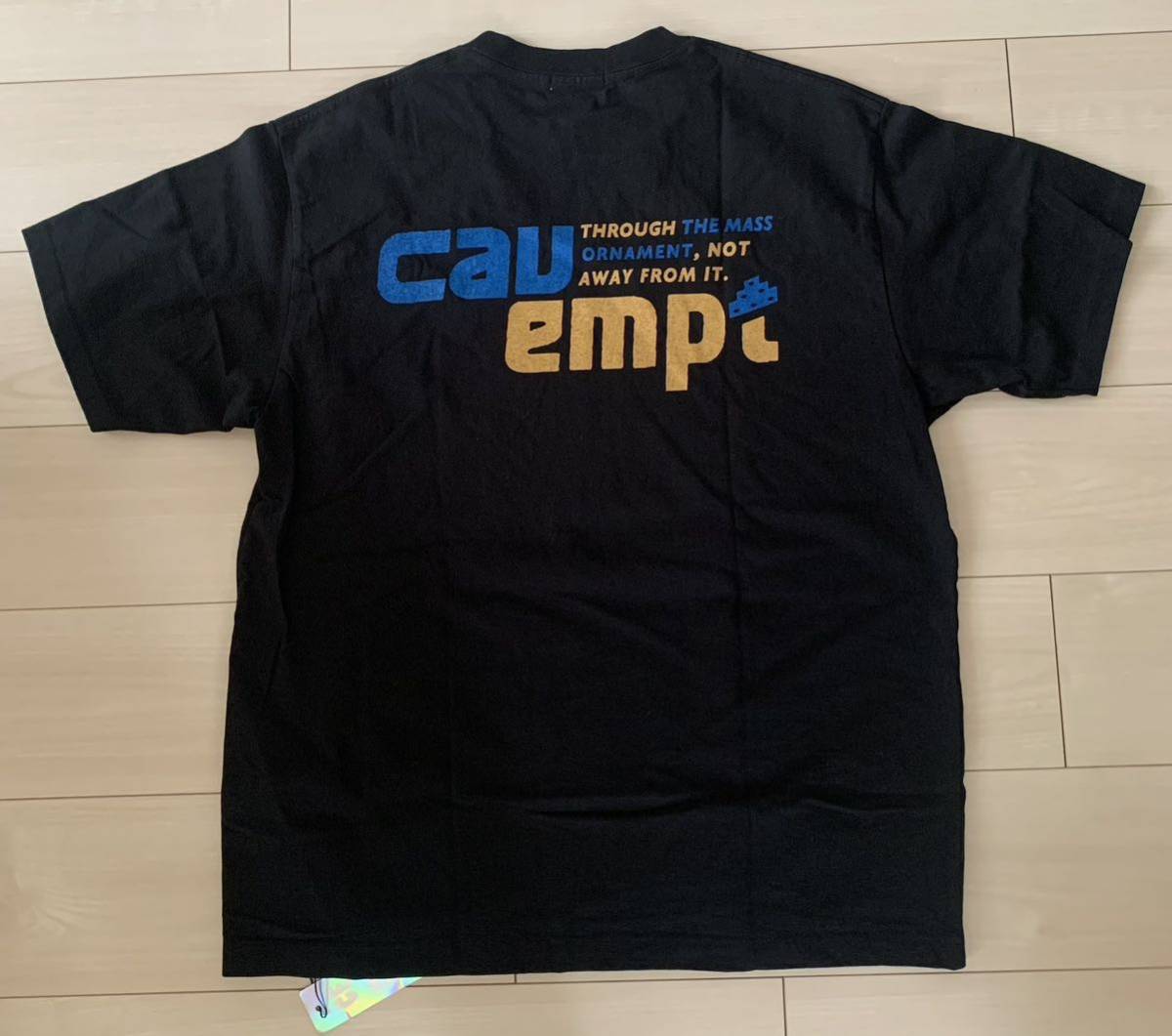 【新品未使用人気完売モデル】C.E cavempt グラフィックTシャツ 黒 L シーイー 人気デザイン スケートシング_画像5