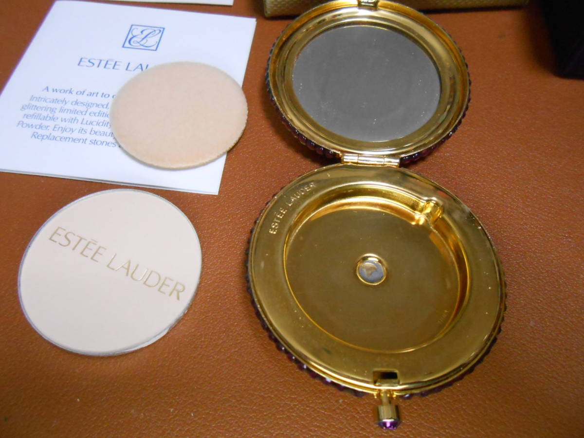 ESTEE LAUDER Golden Halo Compact　レア商品　放出_中身取替可能です。