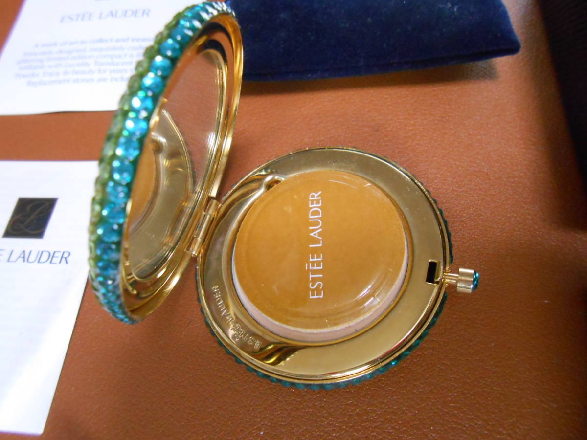 ESTEE LAUDER Gleaming Sea Compact　レア商品　コレクション放出_画像5