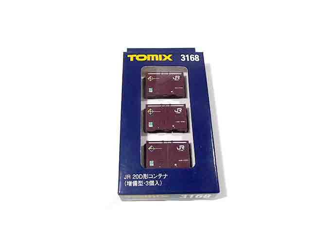 TOMIX 3168 JR 20D形コンテナ (増備型・3個入)_画像1