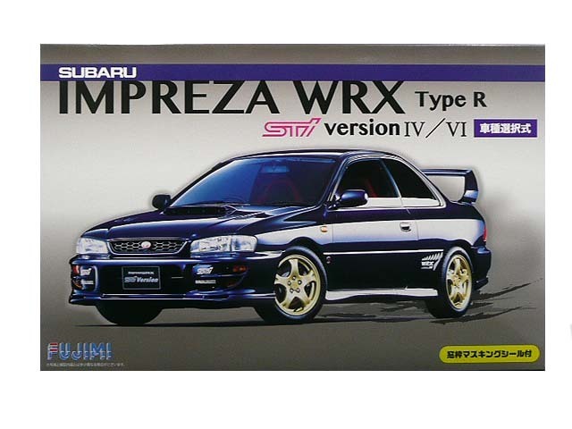 1/24 フジミ ID-99 スバル インプレッサ WRX TypeR STI Ver IV/VI 車種選択式_画像1