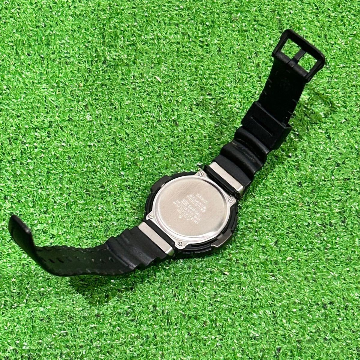 【稼動品】CASIO カシオ SGW-100J 腕時計 SPORTS GEAR スポーツギア 20気圧防水 デジタル(E302)_画像7