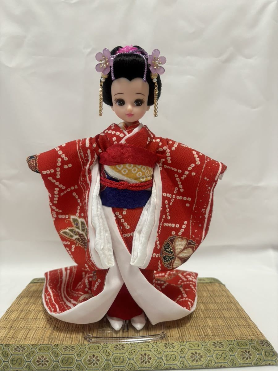 ☆雅☆リカちゃん人形 リメイク/ 日本髪 着物 舞妓さん_画像2