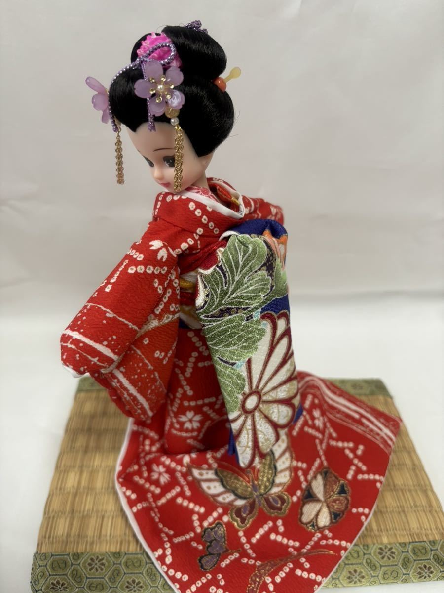 ☆雅☆リカちゃん人形 リメイク/ 日本髪 着物 舞妓さん_画像6