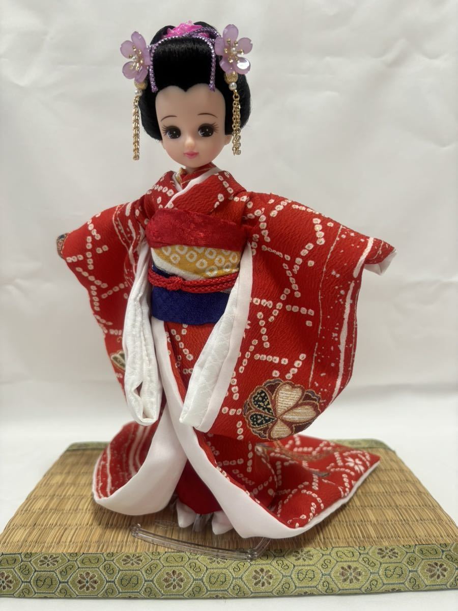 ☆雅☆リカちゃん人形 リメイク/ 日本髪 着物 舞妓さん_画像1