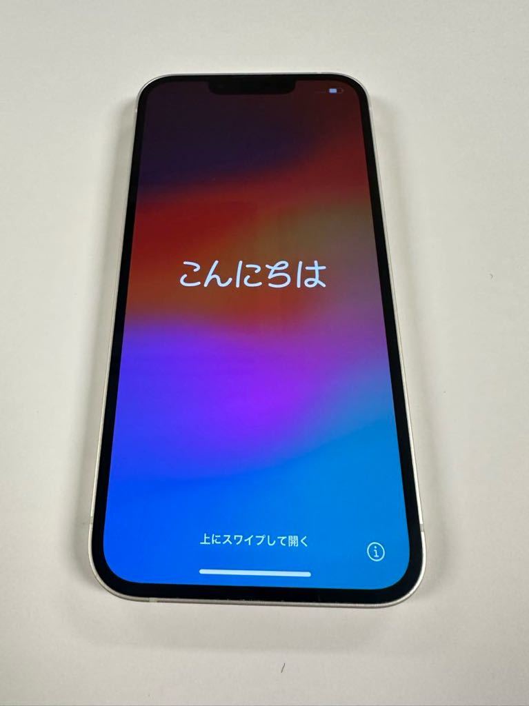 【simフリー】iPhone13 128GB スターライトMLND3J/A _画像1