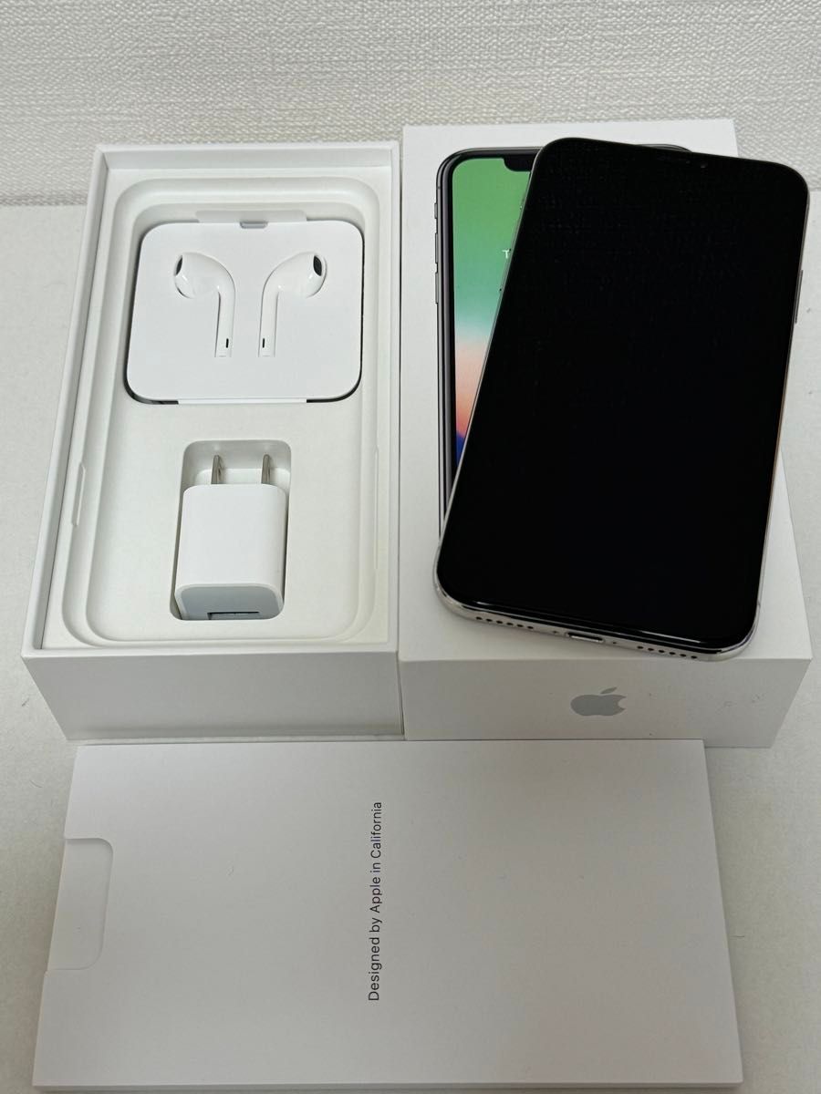 iPhone X シルバー 256GB SIMロック解除済 美品 アイフォーン10｜Yahoo