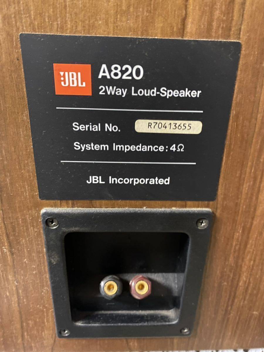 10880円 JBL A820 スピーカー ペア 2WAY Loud-Speaker [23/12 10880円 JBL A820 スピーカー ペア 2WAY Loud-Speaker [23/12