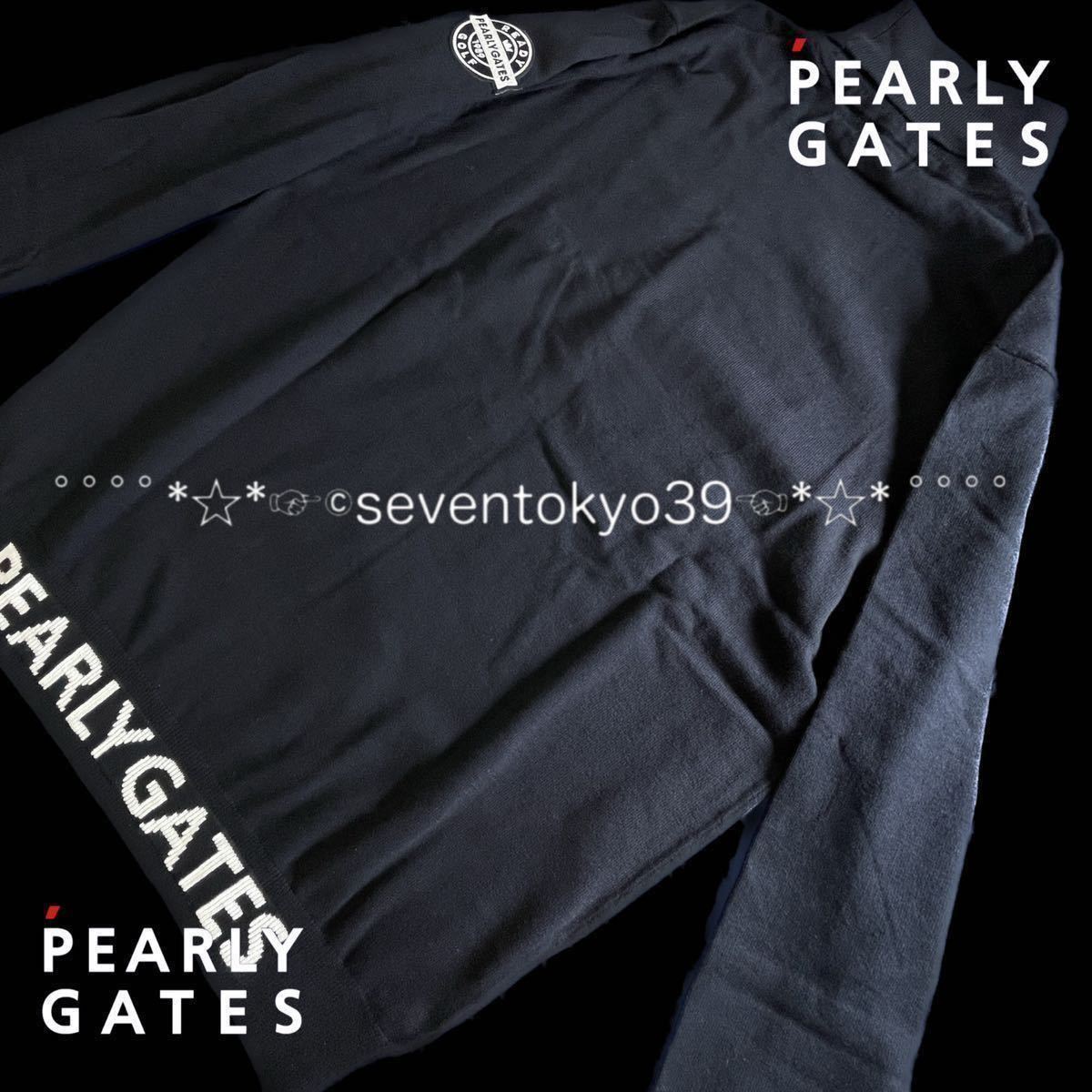 本物 新品 4946166 PEARLY GATESパーリーゲイツ/6(LL) 超人気 抗菌防臭 カシミアタッチ タートルネックセーター しっとり極上の肌触り_画像1