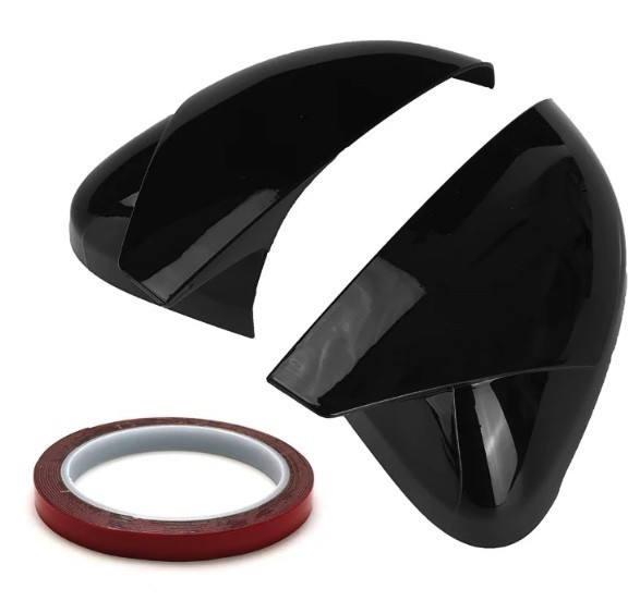 [ free shipping ] door mirror cover left right pair carbon rear view mirror cap type 2 Audi AUDI A4 S4 RS4 B9 A5 S5 RS5 2016-2020