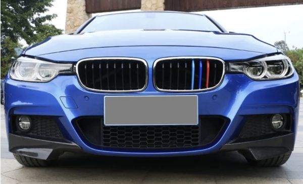 【送料無料】フロントバンパー リップスポイラー カーボン BMW F30 F31 3シリーズ Mスポーツ 2012-2019 フロント リップ スポイラー_画像5