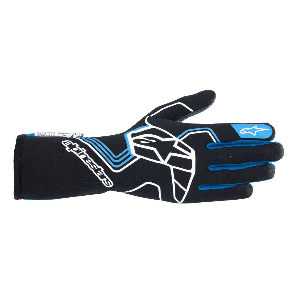 alpinestars(アルパインスターズ) レーシンググローブ TECH-1 RACE V4 GLOVE XLサイズ 17 BLACK BLUE [FIA8856-2018公認]_画像1