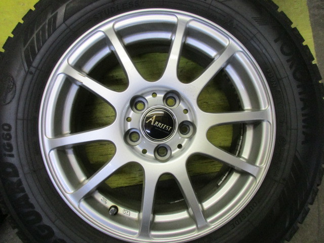 ユ）アレスト6Ｊ15＋40　5／100　＋ヨコハマ　アイスガードIG60　スタッドレス　195/65R15　＋　CT　20　30　50プリウス_画像5