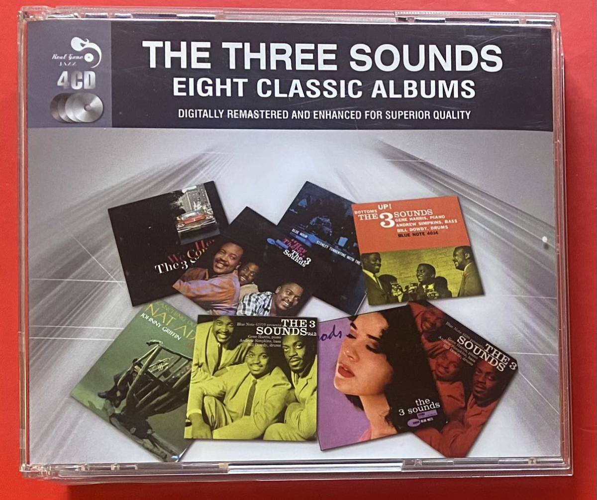 【4CD】Three Sounds「Eight Classic Albums」スリー・サウンズ 輸入盤 盤面良好 [08300462]_画像1